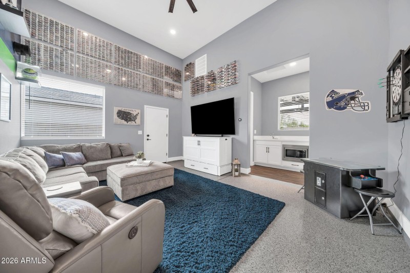 Kitchenette leading to Full Bath