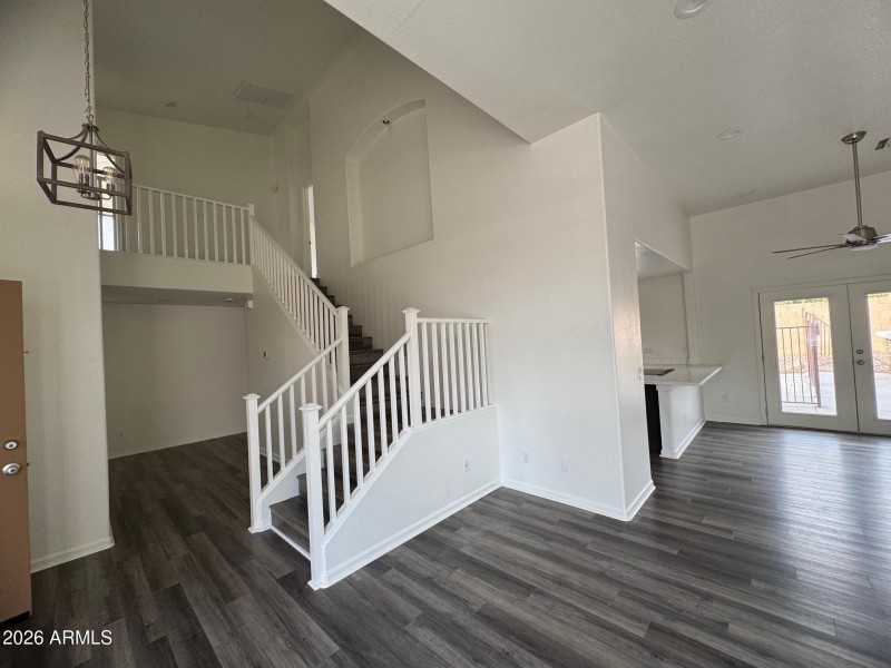 Downstairs open floor