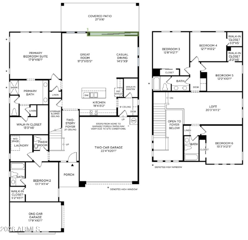 Savannah Farmhouse Floorplan
