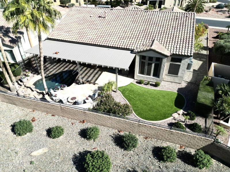 Overhead Backyard View 2