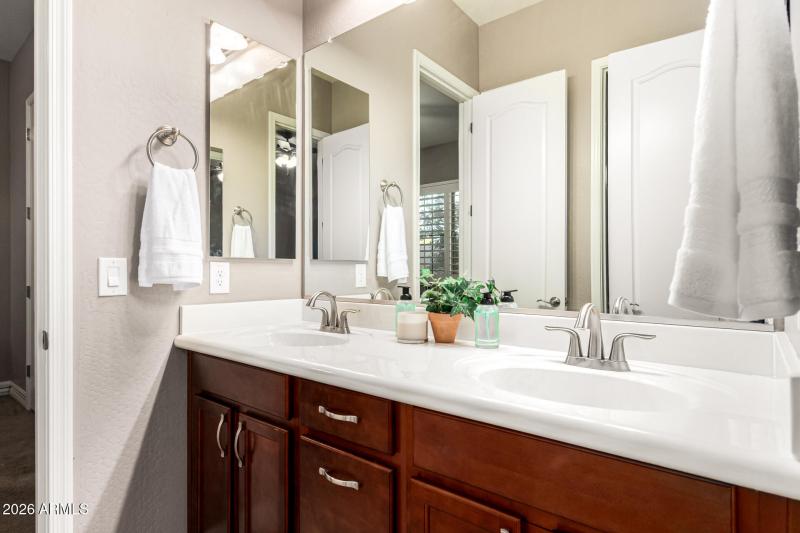 Jack & Jill bathroom