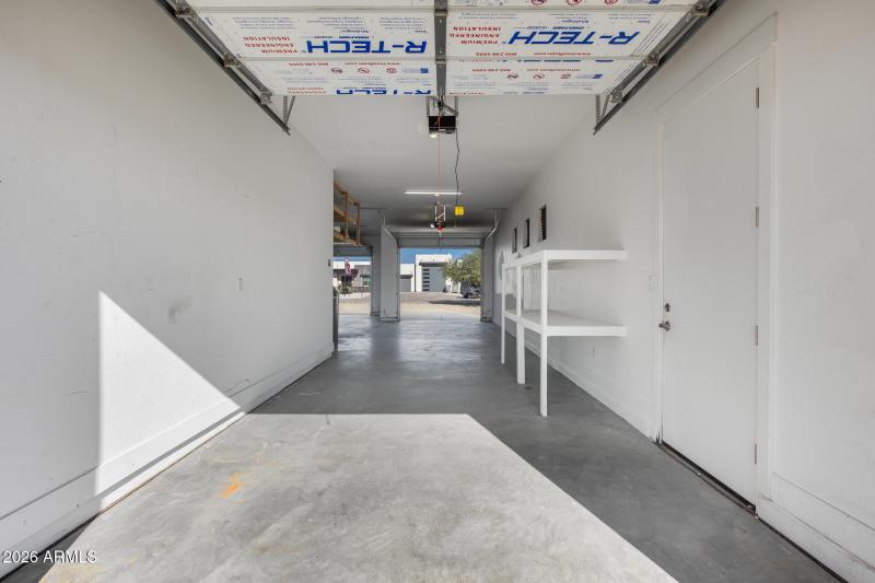 4 car garage with pull through