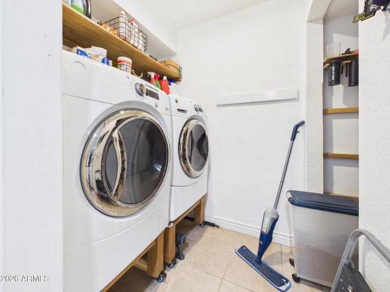 Convenient Indoor Laundry