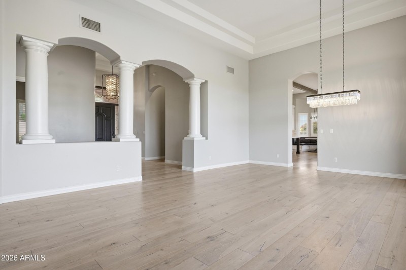 Large entertaining areas