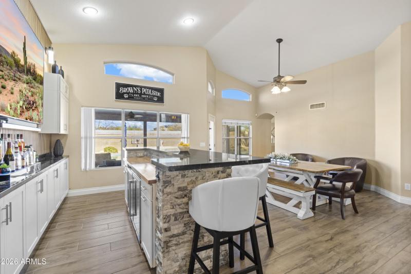 CUSTOM BAR AND LIGHTING