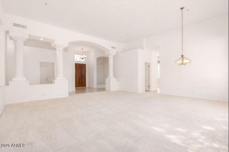 Great room and entry