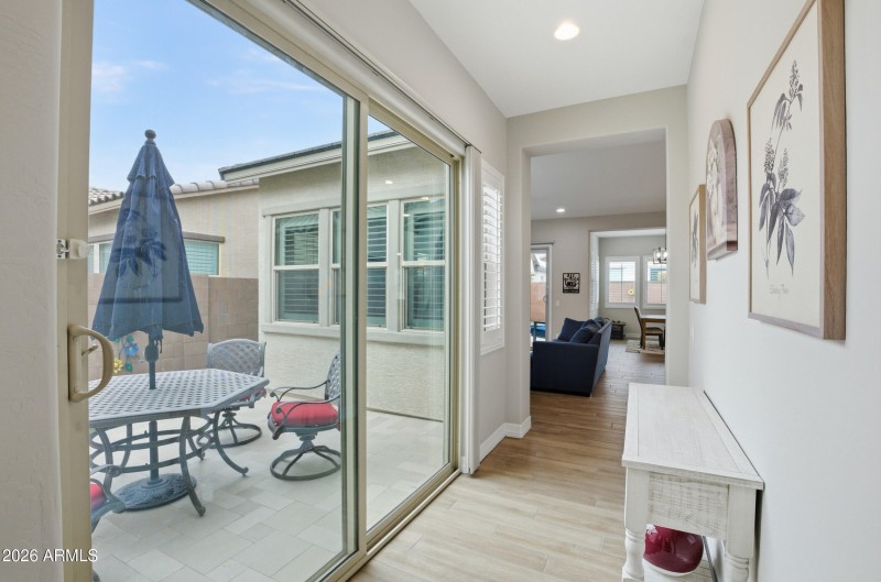 Entry Hall/Side Patio