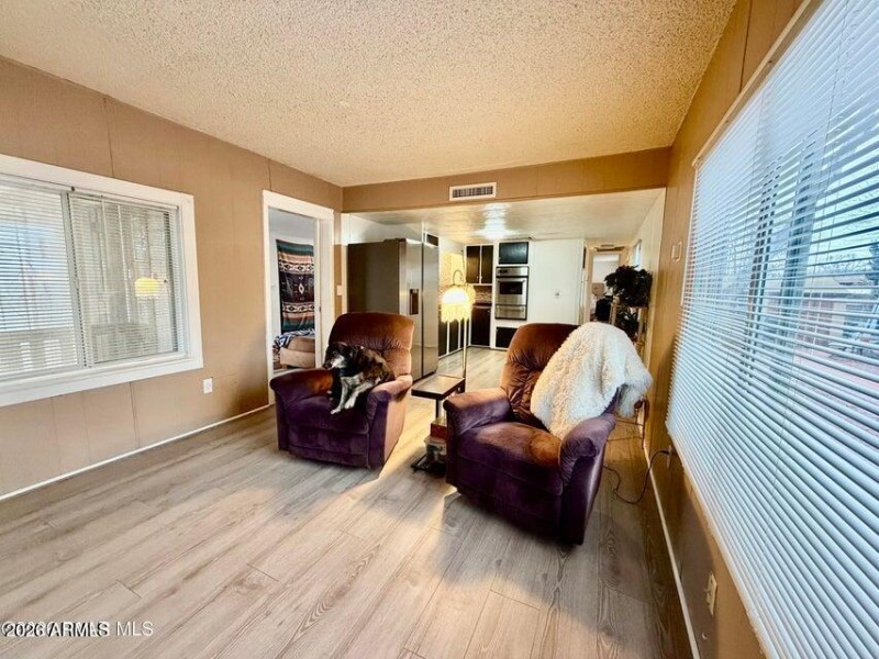 Living Room into Kitchen view