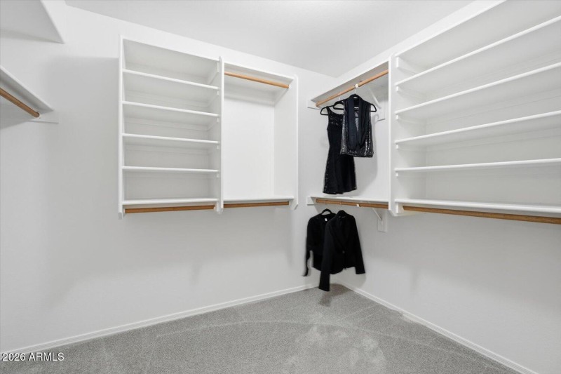 Primary Walk in Closet