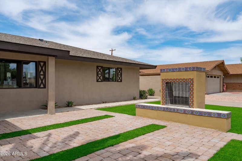 Front Fireplace View