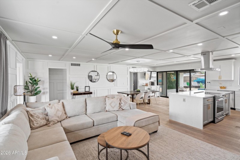 Living Room to Kitchen