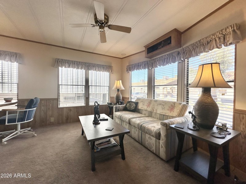 ENJOY VIEWS FROM THE LARGE WINDOWS