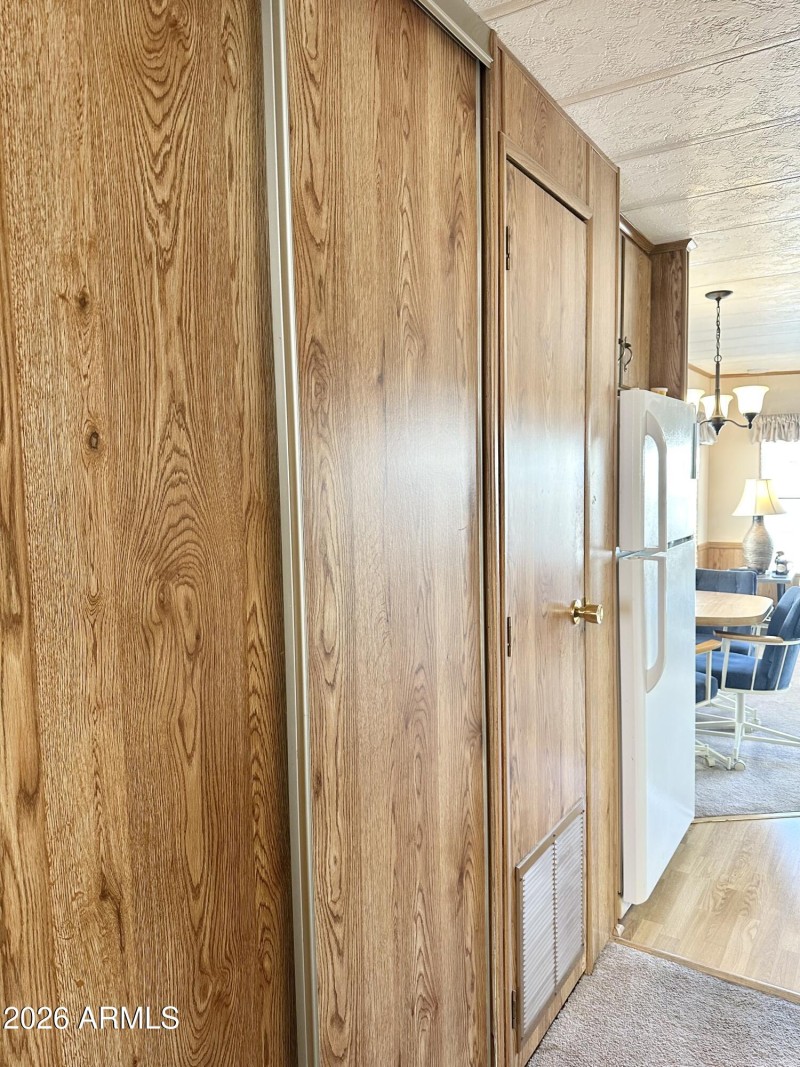 TONS OF HALL CLOSET SPACE