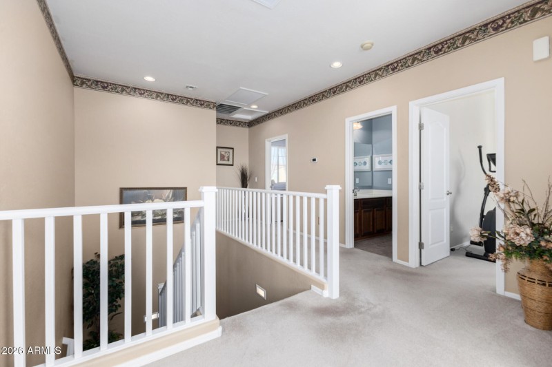 Upgraded Stair Railing