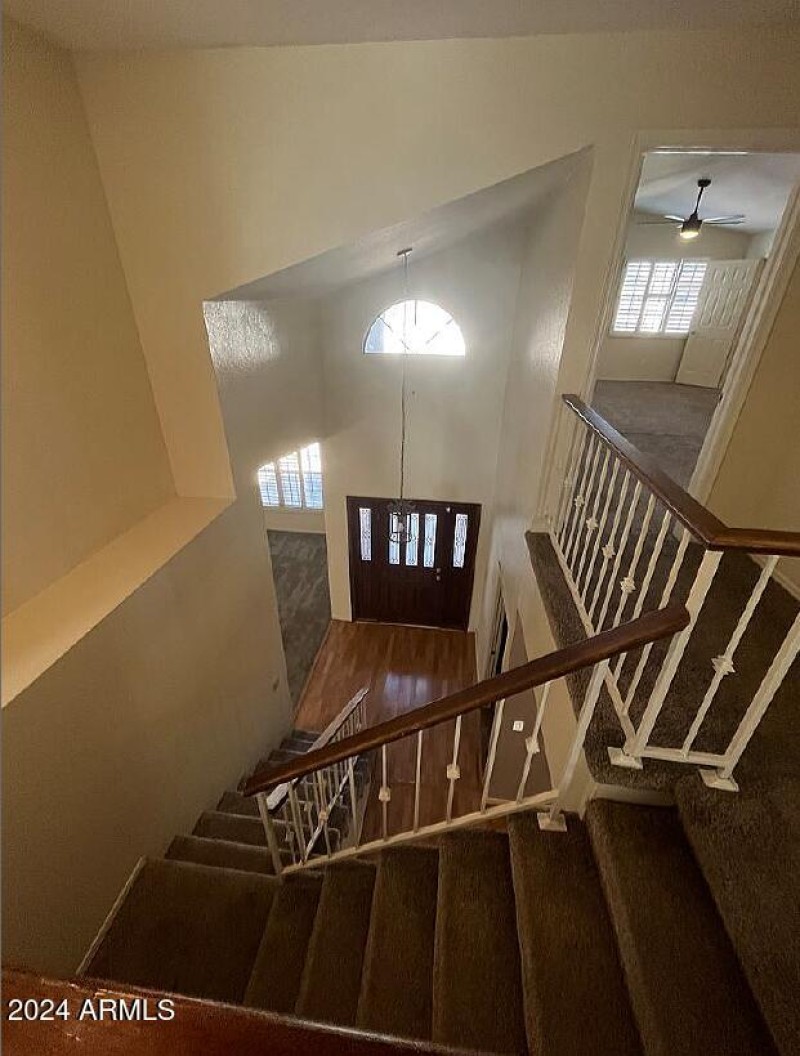 upstairs to downstairs