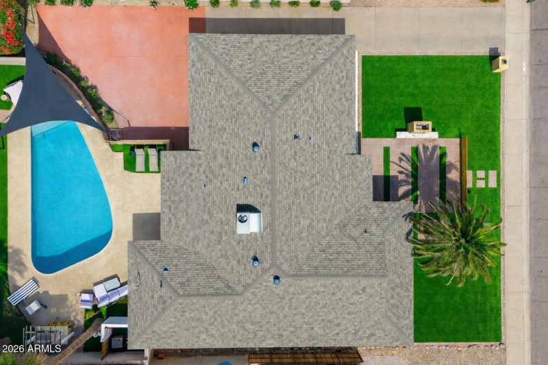 Arial View of Property