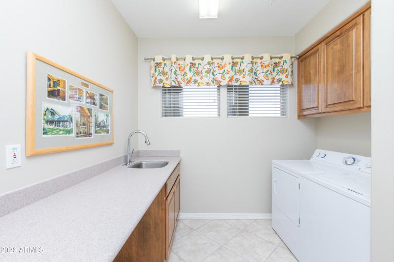 Spacious Laundry with Utility Sink