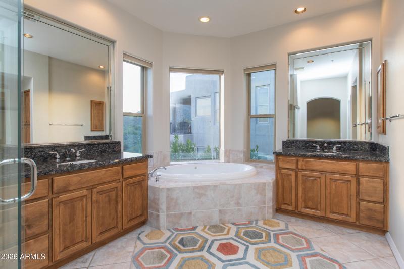 Spa-Like Retreat with Split Vanities