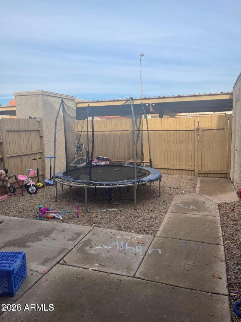 4834 W. Rose Ln. Backyard