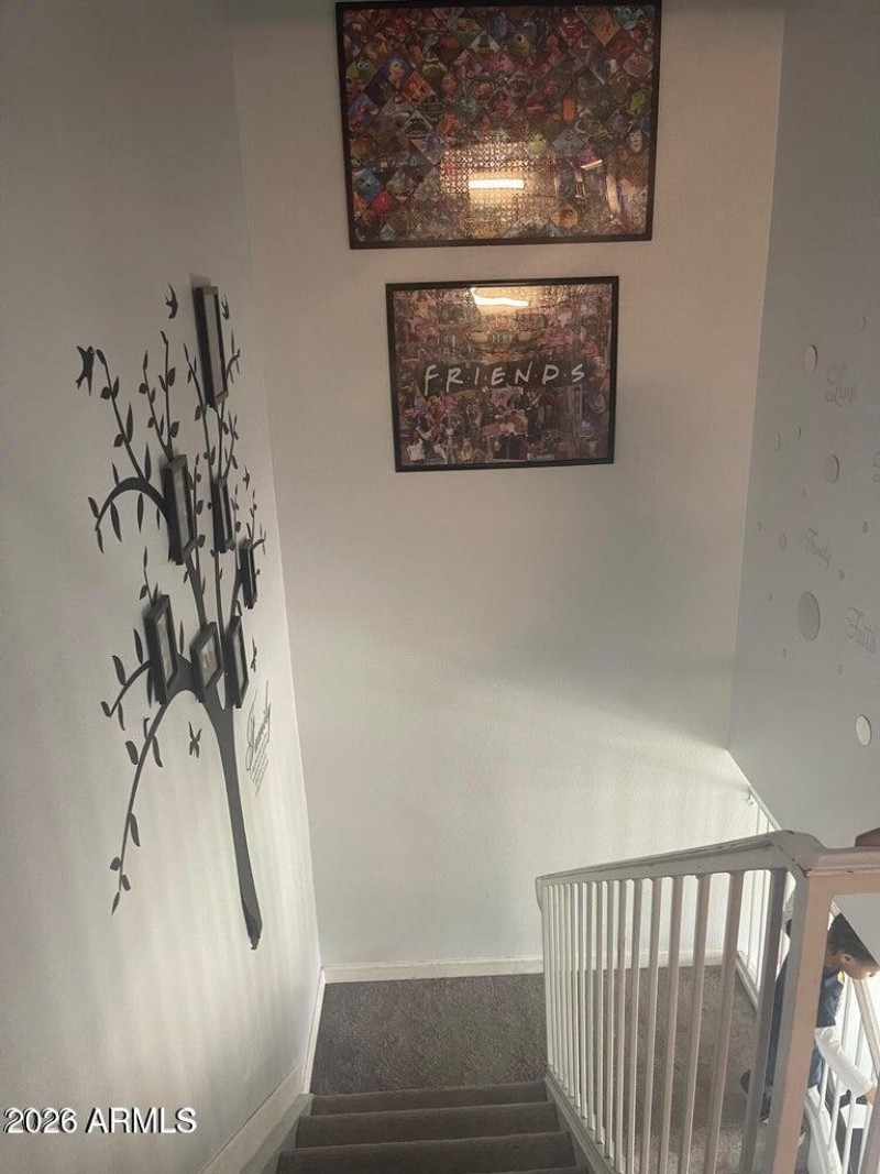 4834 W. Rose Ln. Staircase second view