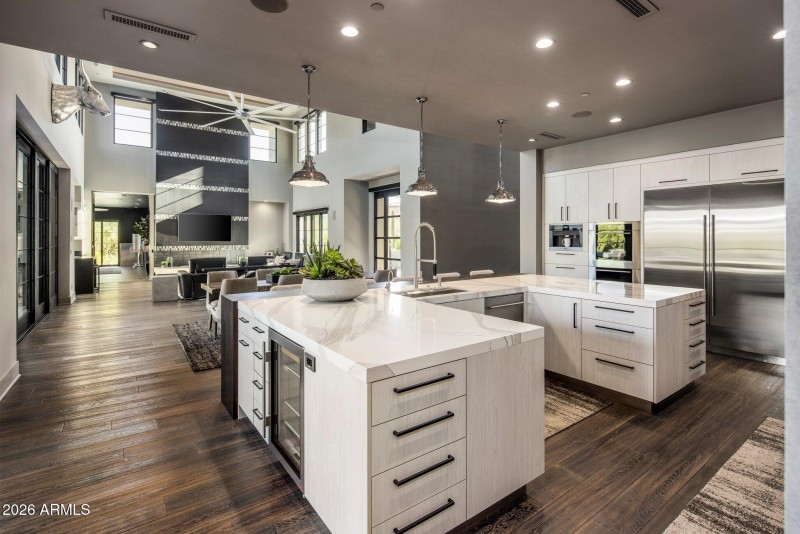 017_Kitchen to Dining and Living