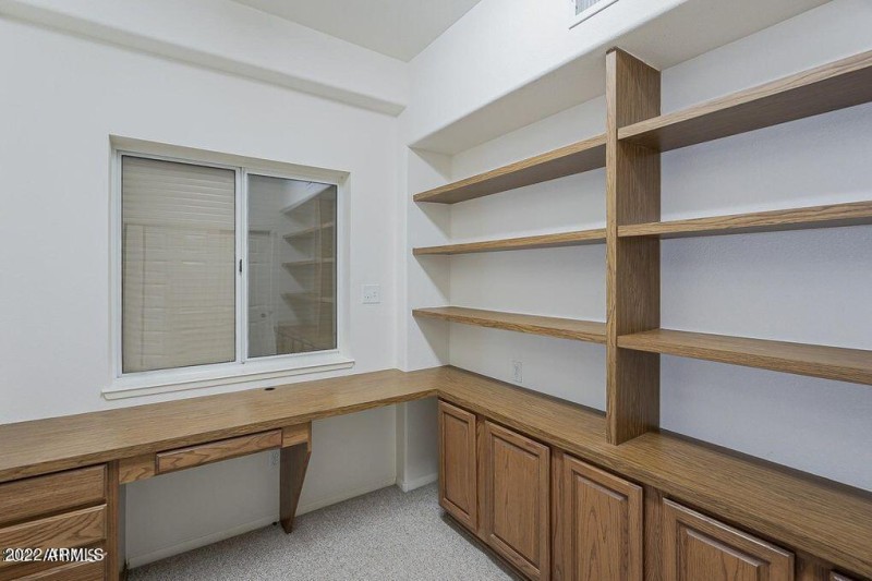 Office off master bedroom