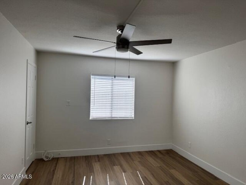 guest bedroom with walkin closet