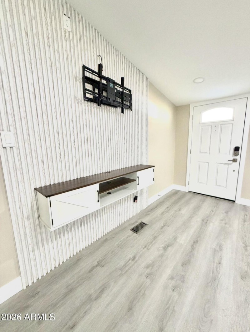 Entrance, Kitchen view