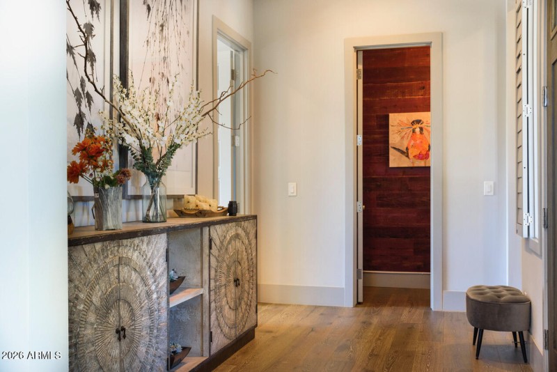 Foyer and Guest Bathroom