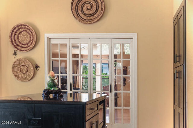 Kitchen and 3rd bedroom/den