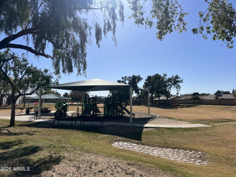 Park down the street