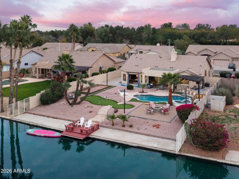 Drone Exterior: backyard