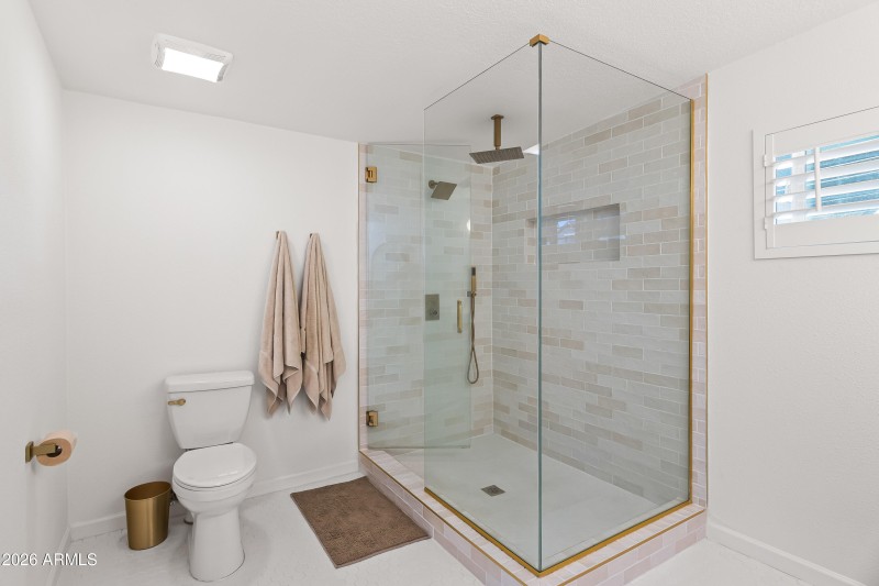 PRIMARY BATHRM _ WALK-IN SHOWER