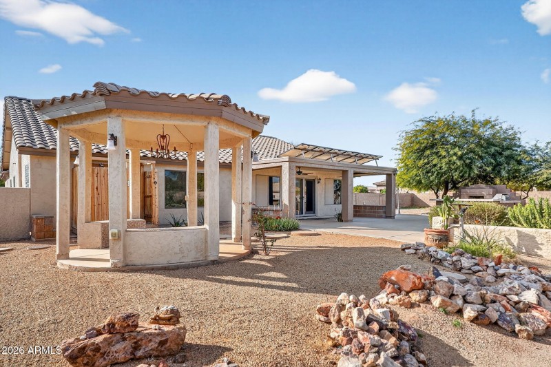 Custom Gazebo with Lighting
