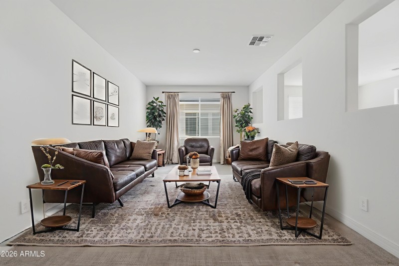 Upstairs Loft Staged