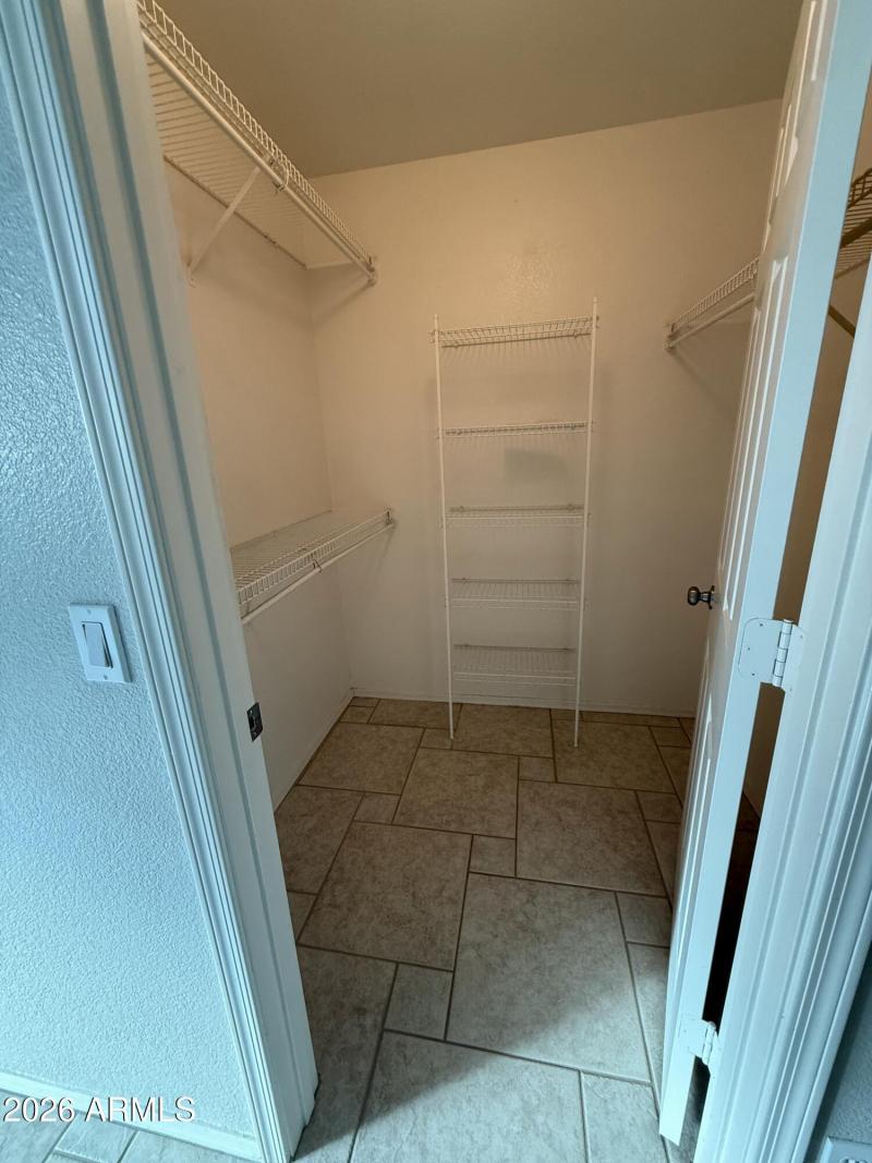 Primary bedroom closet