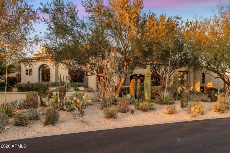 Front Exterior at Twilight