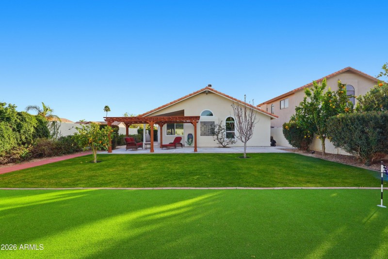 Resort Backyard View
