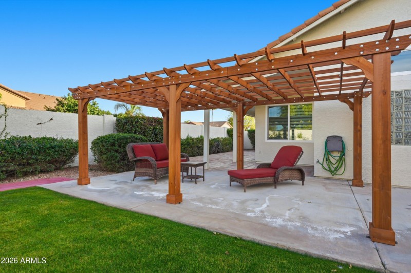 Pergola patio