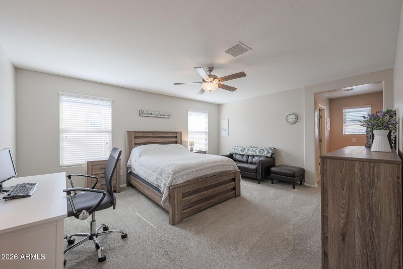 Primary Bedroom - Upstairs