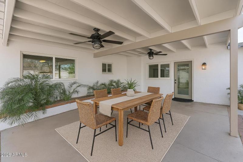 Extra Large Covered Patio