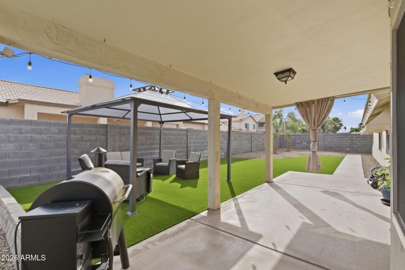 Large Covered Patio