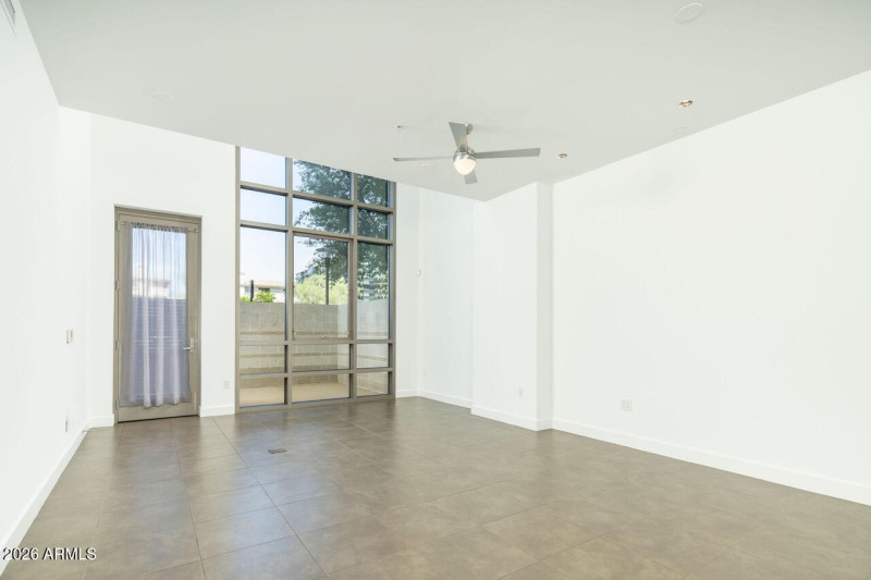Living Area w/Expansive Glass