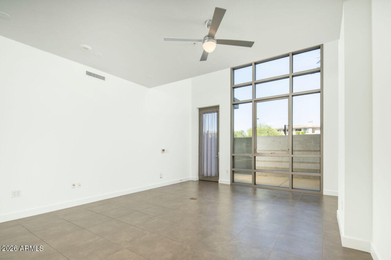 Living Area w/Expansive Glass