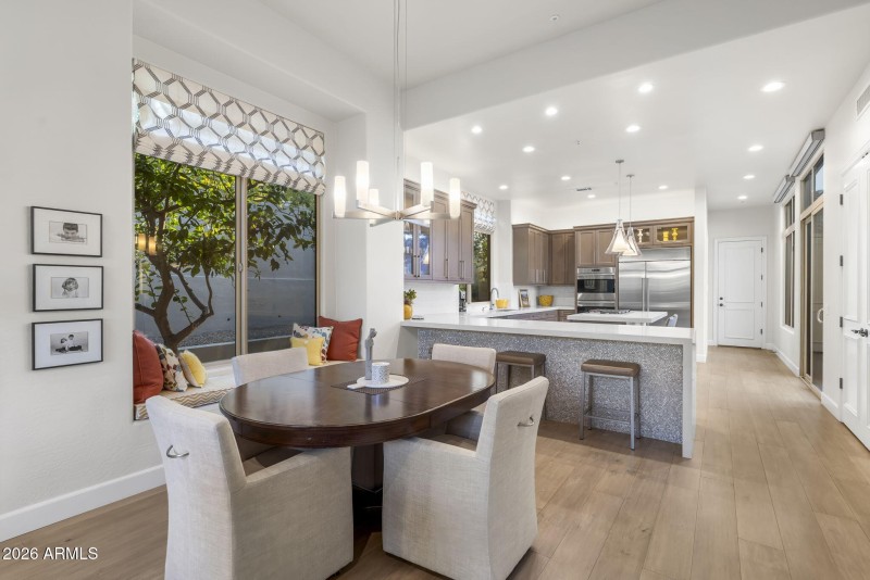 Casual Dining Off Kitchen