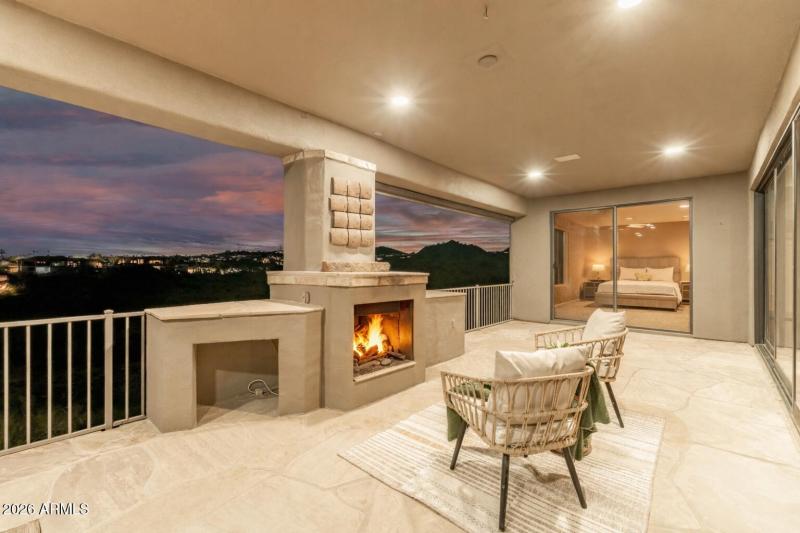 Twilight retreat with cozy ambiance