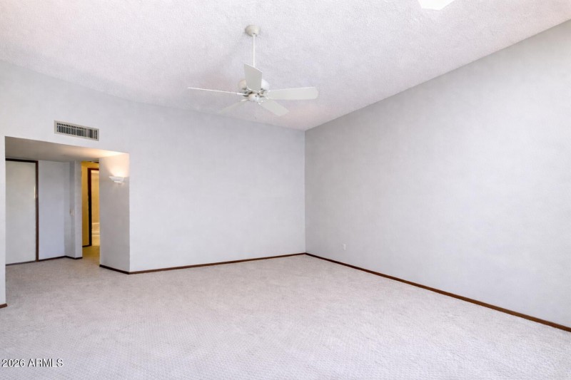 Empty Living Room - View 2