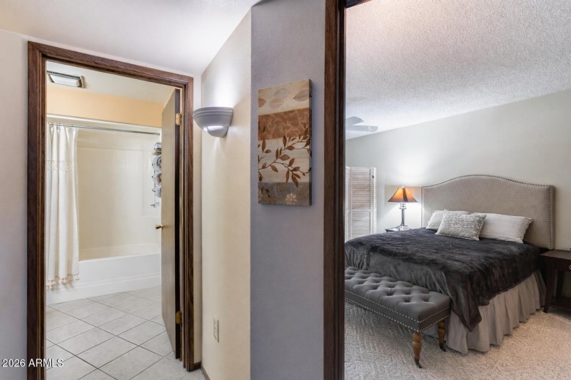 Hallway to Bedroom and Bath - Boswell