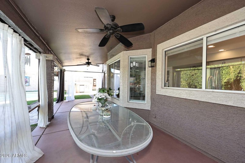 Covered Pato-Dining Area