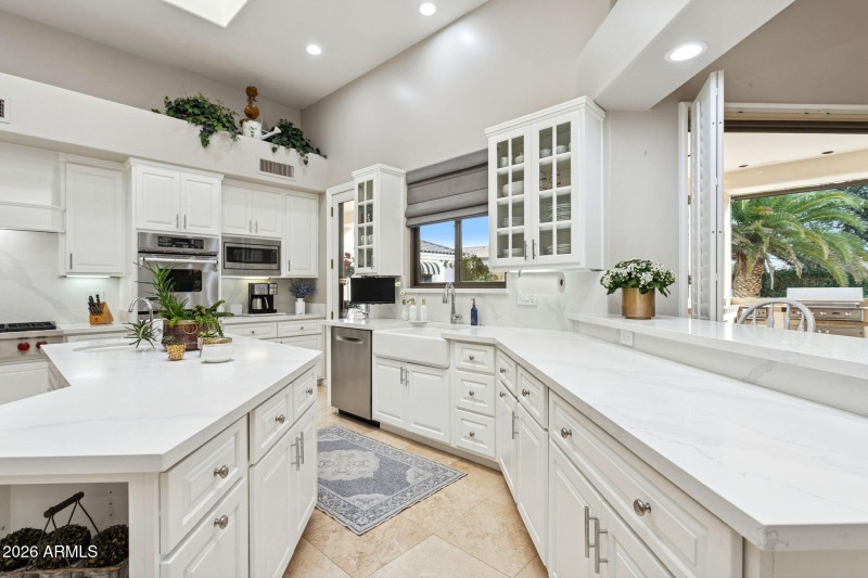Crisp White Cabinetry